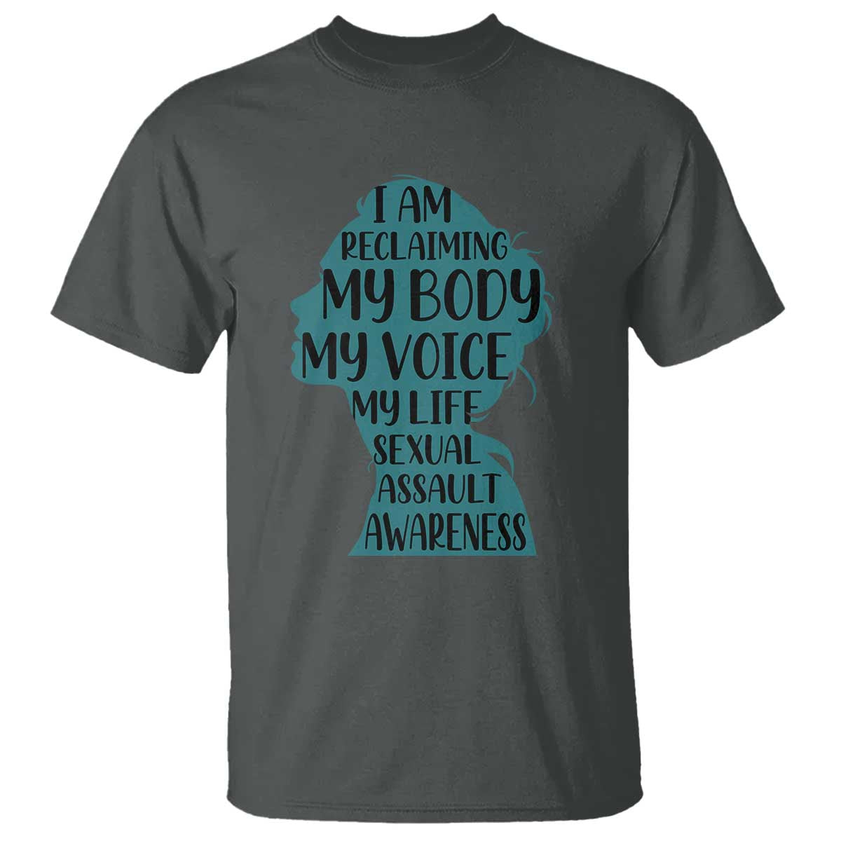 Sexual Assault Awareness T Shirt Women Support Survivors