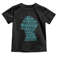 Sexual Assault Awareness Toddler T Shirt Women Support Survivors