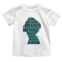 Sexual Assault Awareness Toddler T Shirt Women Support Survivors