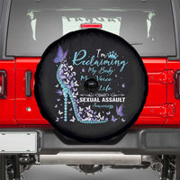 Sexual Assault Awareness Spare Tire Cover I Am Reclaiming My Body My Voice My Life