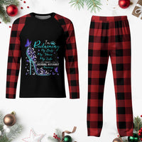 Sexual Assault Awareness Plaid Pajama Set I Am Reclaiming My Body My Voice My Life