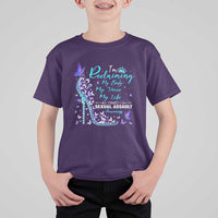 Sexual Assault Awareness T Shirt For Kid I Am Reclaiming My Body My Voice My Life
