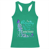 Sexual Assault Awareness Racerback Tank Top I Am Reclaiming My Body My Voice My Life