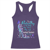 Sexual Assault Awareness Racerback Tank Top I Am Reclaiming My Body My Voice My Life