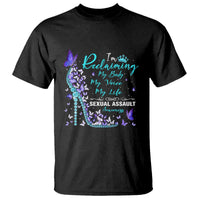 Sexual Assault Awareness T Shirt I Am Reclaiming My Body My Voice My Life