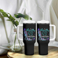 Sexual Assault Awareness Tumbler With Handle I Am Reclaiming My Body My Voice My Life