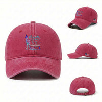 Sexual Assault Awareness Washed Cotton Baseball Cap I Am Reclaiming My Body My Voice My Life