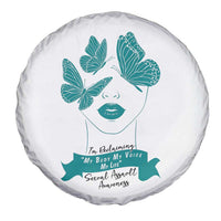 Sexual Assault Awareness Month Spare Tire Cover I Am Reclaiming My Body My Voice My Life