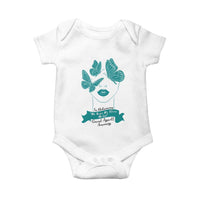 Sexual Assault Awareness Month Baby Onesie I Am Reclaiming My Body My Voice My Life