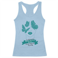 Sexual Assault Awareness Month Racerback Tank Top I Am Reclaiming My Body My Voice My Life