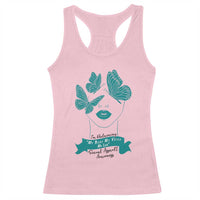 Sexual Assault Awareness Month Racerback Tank Top I Am Reclaiming My Body My Voice My Life