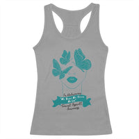 Sexual Assault Awareness Month Racerback Tank Top I Am Reclaiming My Body My Voice My Life