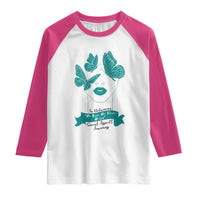 Sexual Assault Awareness Month Raglan Shirt I Am Reclaiming My Body My Voice My Life