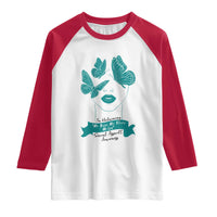 Sexual Assault Awareness Month Raglan Shirt I Am Reclaiming My Body My Voice My Life