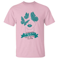 Sexual Assault Awareness Month T Shirt I Am Reclaiming My Body My Voice My Life