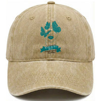 Sexual Assault Awareness Month Washed Cotton Baseball Cap I Am Reclaiming My Body My Voice My Life