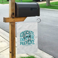 Sexual Assault Awareness Prevention Garden Flag Educate Empower Prevent Women's Right