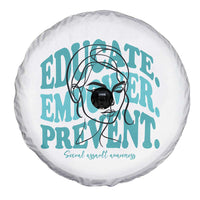 Sexual Assault Awareness Prevention Spare Tire Cover Educate Empower Prevent Women's Right
