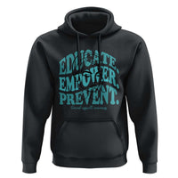 Sexual Assault Awareness Prevention Hoodie Educate Empower Prevent Women's Right