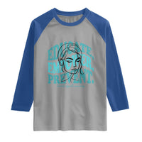 Sexual Assault Awareness Prevention Raglan Shirt Educate Empower Prevent Women's Right