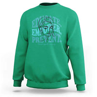 Sexual Assault Awareness Prevention Sweatshirt Educate Empower Prevent Women's Right