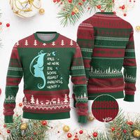 Sexual Assault Awareness Month Ugly Christmas Sweater In April We Wear Teal Ribbon