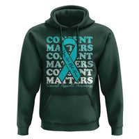Sexual Assault Awareness Month Hoodie Teal Ribbon Consent Matters You Are Not Alone