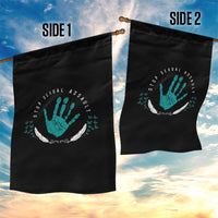 Stop Sexual Assault Awareness Survivor Garden Flag