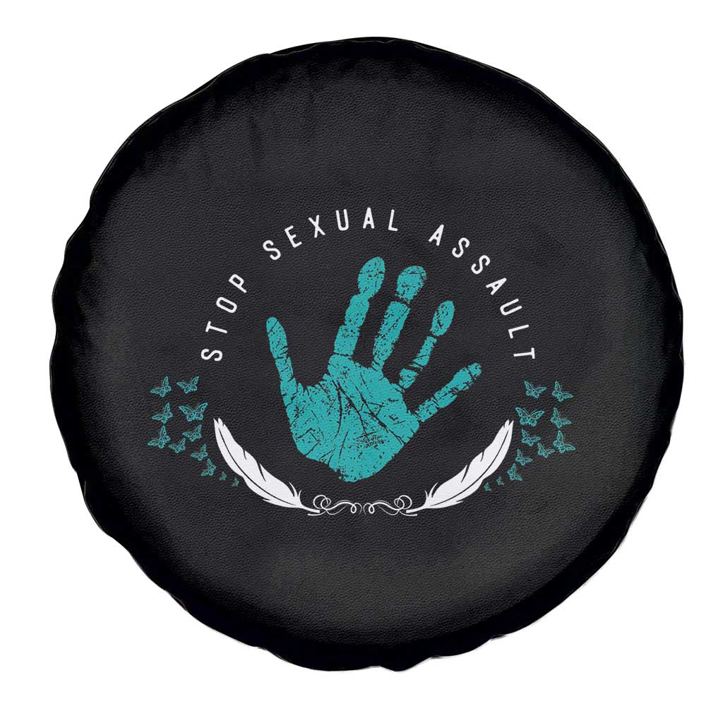 Stop Sexual Assault Awareness Survivor Spare Tire Cover