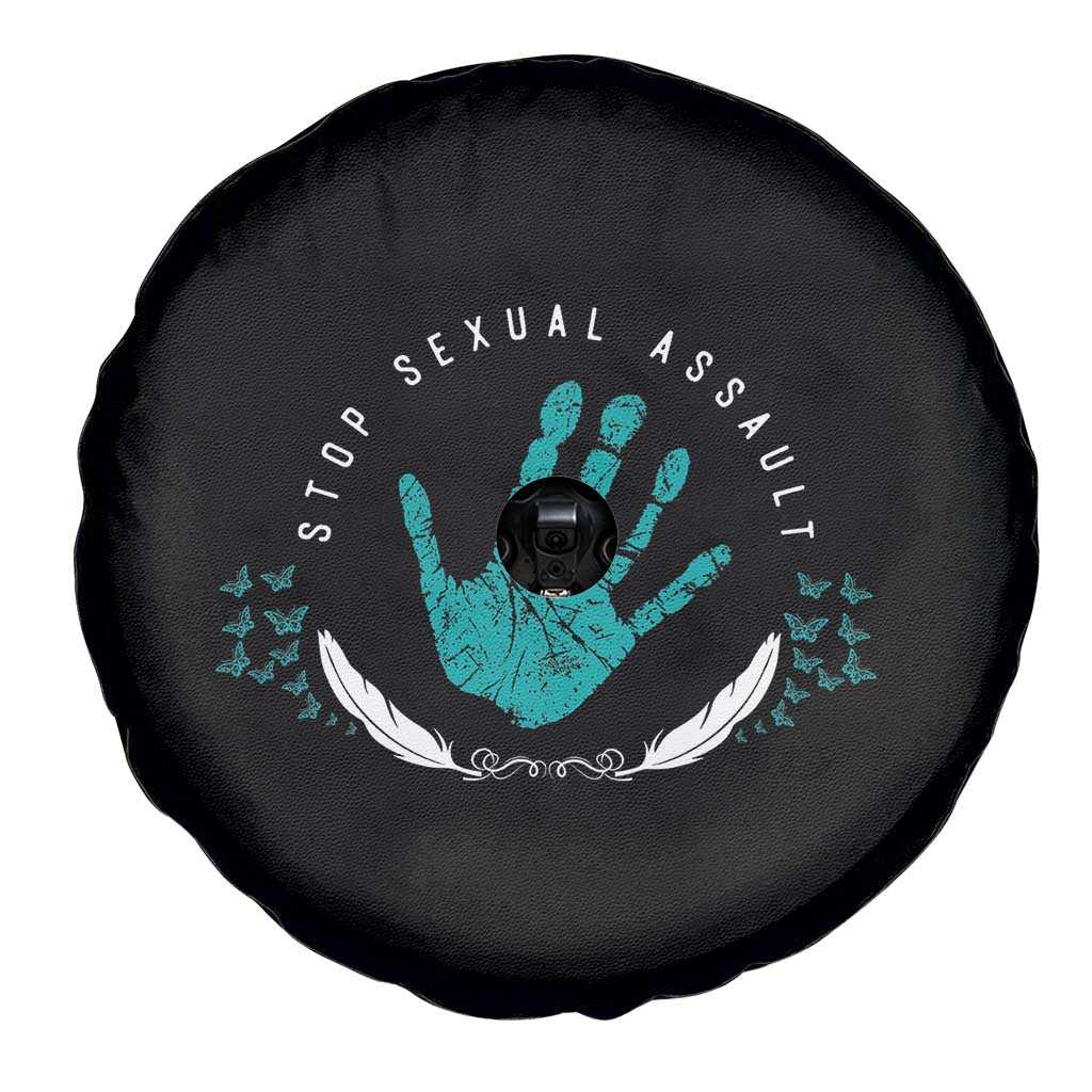 Stop Sexual Assault Awareness Survivor Spare Tire Cover