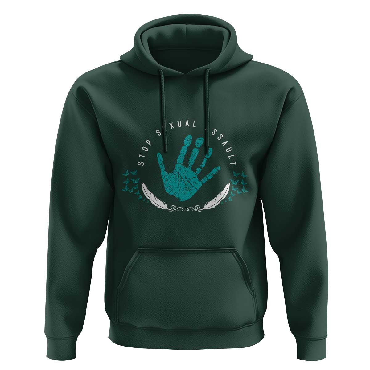 Stop Sexual Assault Awareness Survivor Hoodie