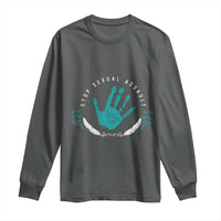 Stop Sexual Assault Awareness Survivor Long Sleeve Shirt