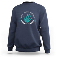 Stop Sexual Assault Awareness Survivor Sweatshirt