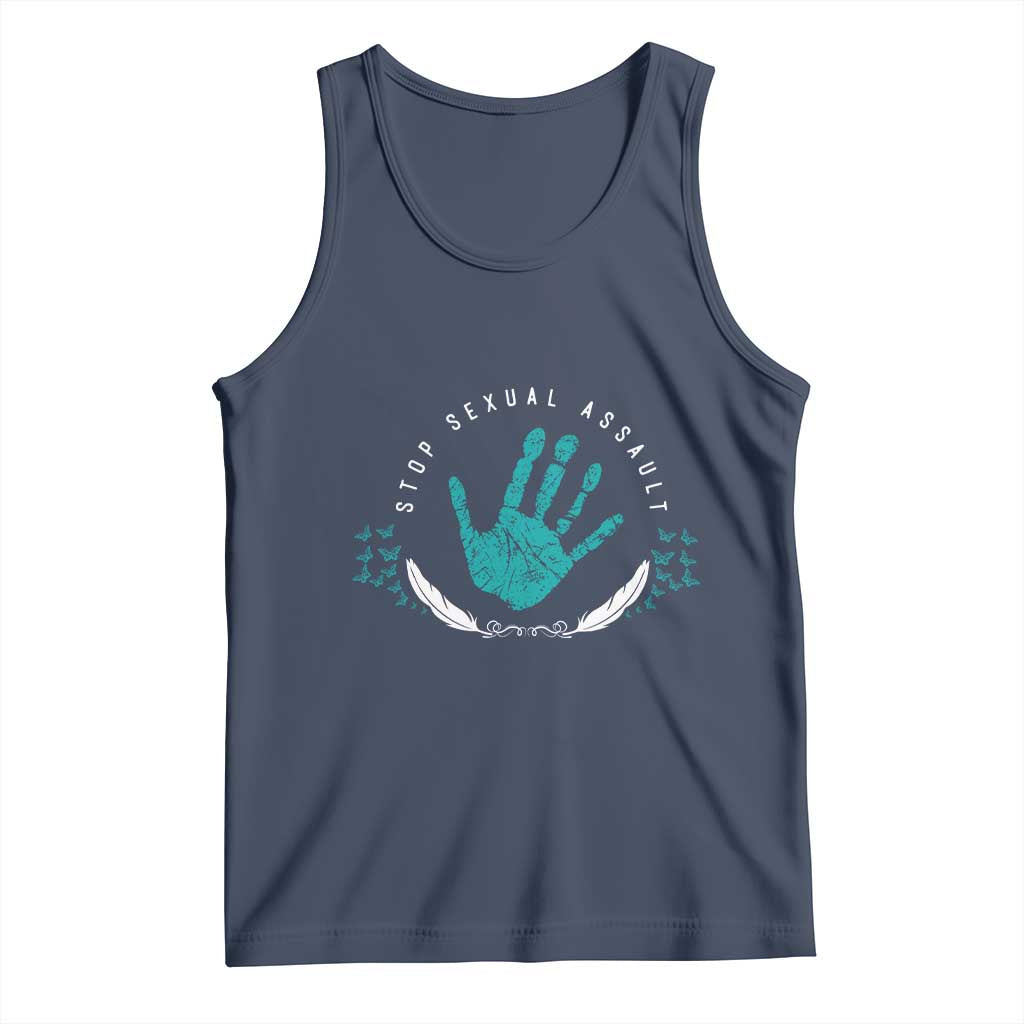 Stop Sexual Assault Awareness Survivor Tank Top