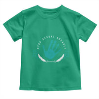 Stop Sexual Assault Awareness Survivor Toddler T Shirt
