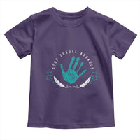 Stop Sexual Assault Awareness Survivor Toddler T Shirt
