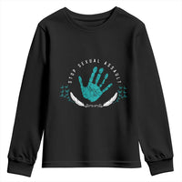 Stop Sexual Assault Awareness Survivor Youth Sweatshirt