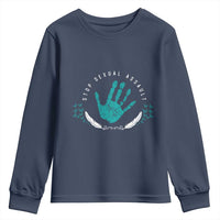Stop Sexual Assault Awareness Survivor Youth Sweatshirt
