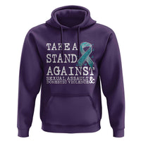 Sexual Assault Awareness Month Hoodie Stand Against Sexual Assault & Domestic Violence