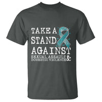 Sexual Assault Awareness Month T Shirt Stand Against Sexual Assault & Domestic Violence