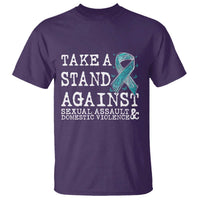 Sexual Assault Awareness Month T Shirt Stand Against Sexual Assault & Domestic Violence