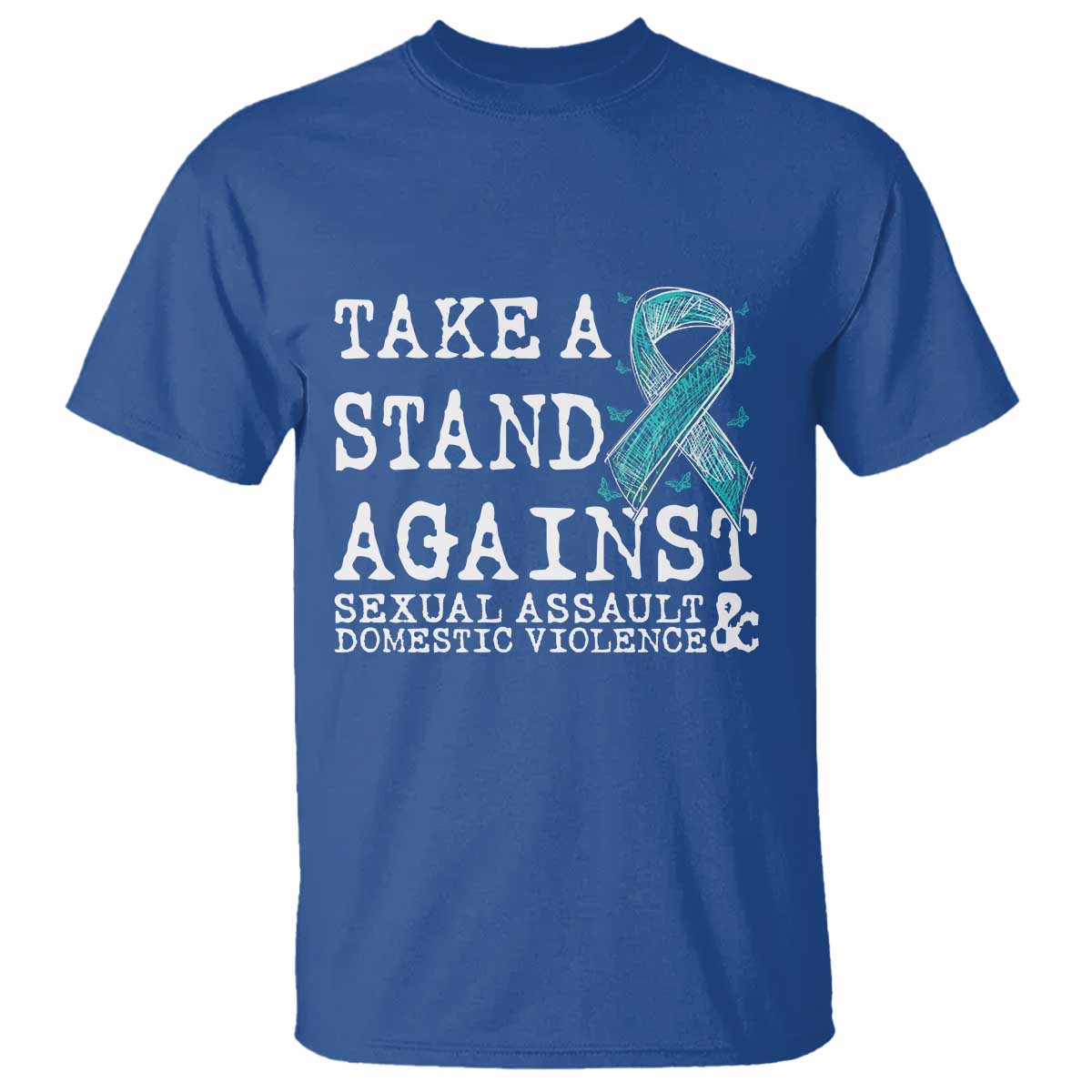 Sexual Assault Awareness Month T Shirt Stand Against Sexual Assault & Domestic Violence