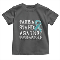 Sexual Assault Awareness Month Toddler T Shirt Stand Against Sexual Assault & Domestic Violence