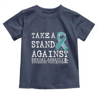 Sexual Assault Awareness Month Toddler T Shirt Stand Against Sexual Assault & Domestic Violence