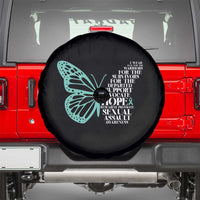 I Wear Teal For Sexual Assault Awareness Spare Tire Cover