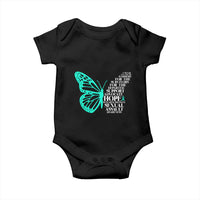 I Wear Teal For Sexual Assault Awareness Baby Onesie