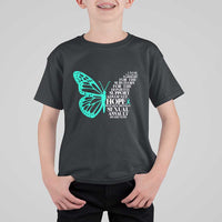 I Wear Teal For Sexual Assault Awareness T Shirt For Kid