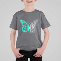 I Wear Teal For Sexual Assault Awareness T Shirt For Kid