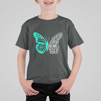 I Wear Teal For Sexual Assault Awareness T Shirt For Kid