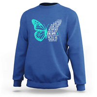 I Wear Teal For Sexual Assault Awareness Sweatshirt